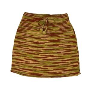 🆕 Misha & Puff NWT Rolled Hem Skirt Garden Space Dye. Size 5-6